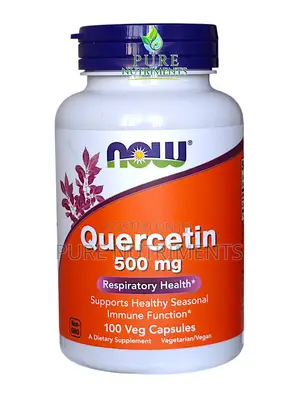 NOW Foods Quercetin 500 Mg 100 Veg Caps Immune & Support