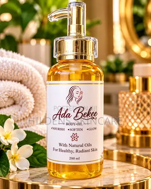 Ada Bekee Natural Body Oil 200ml – Nourishing Body Oil for Soft Skin