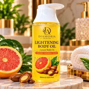 Diamoria Skincare Body Oil 300ml –Luxury Nourishing & Glowing Skin Oil