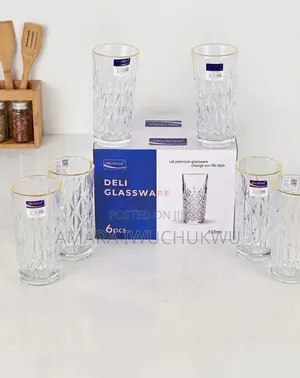 Deli DSKB032-3R Tumbler Glass Cup