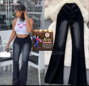 Pallazo Jeans and Jorts - Denim - Size 28 to 32 Available - Black