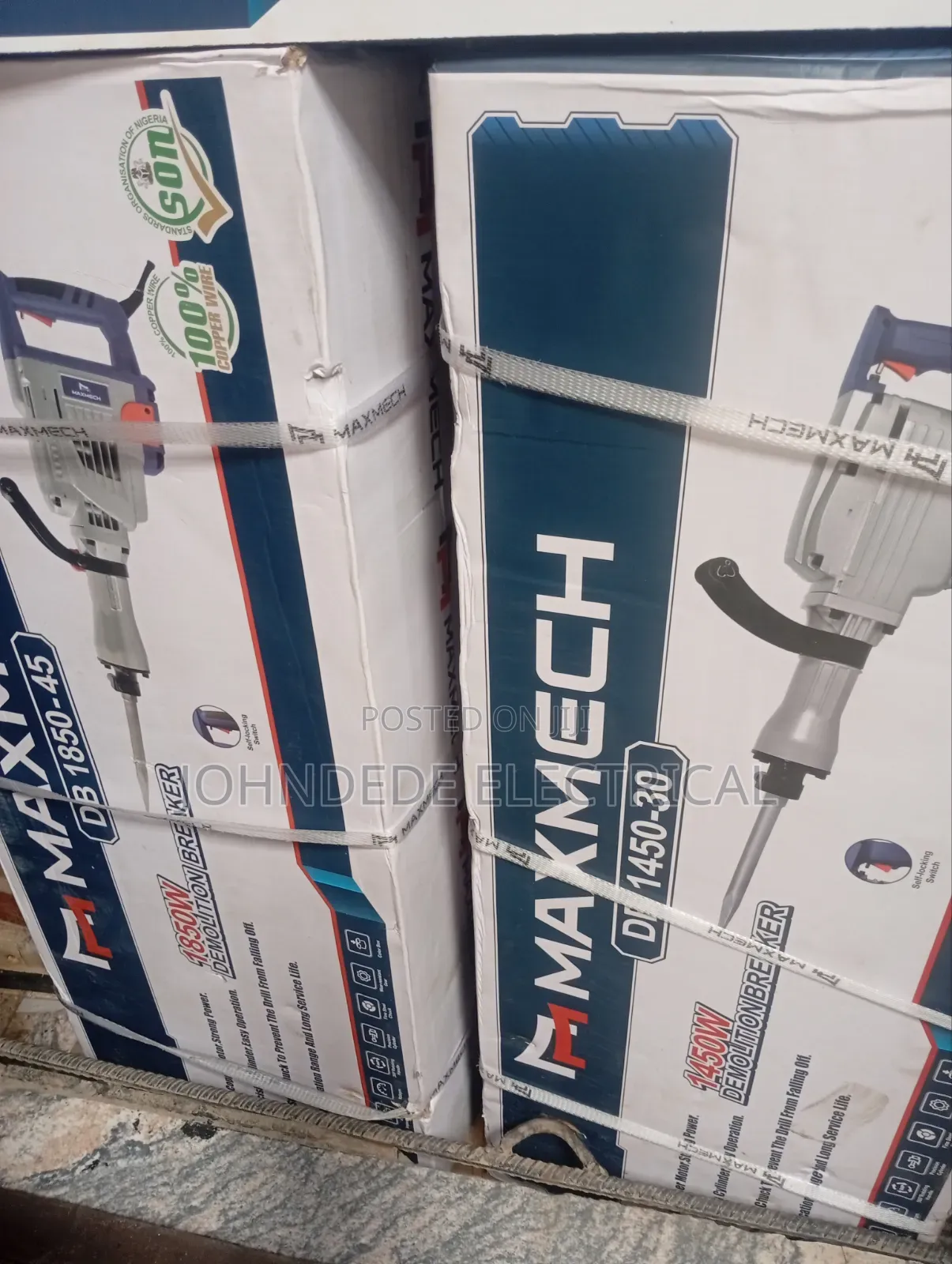 Maxmech Jack Hammer Machine Electric
