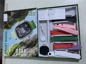 7+1 Smart Watch Ultra 4- New Watch Ultra With 7 Straps