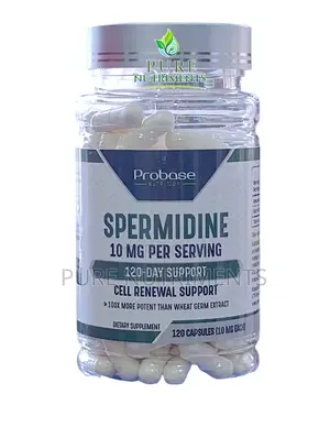 Probase Nutrition Spermidine 10 Mg 120 Caps Cell Support