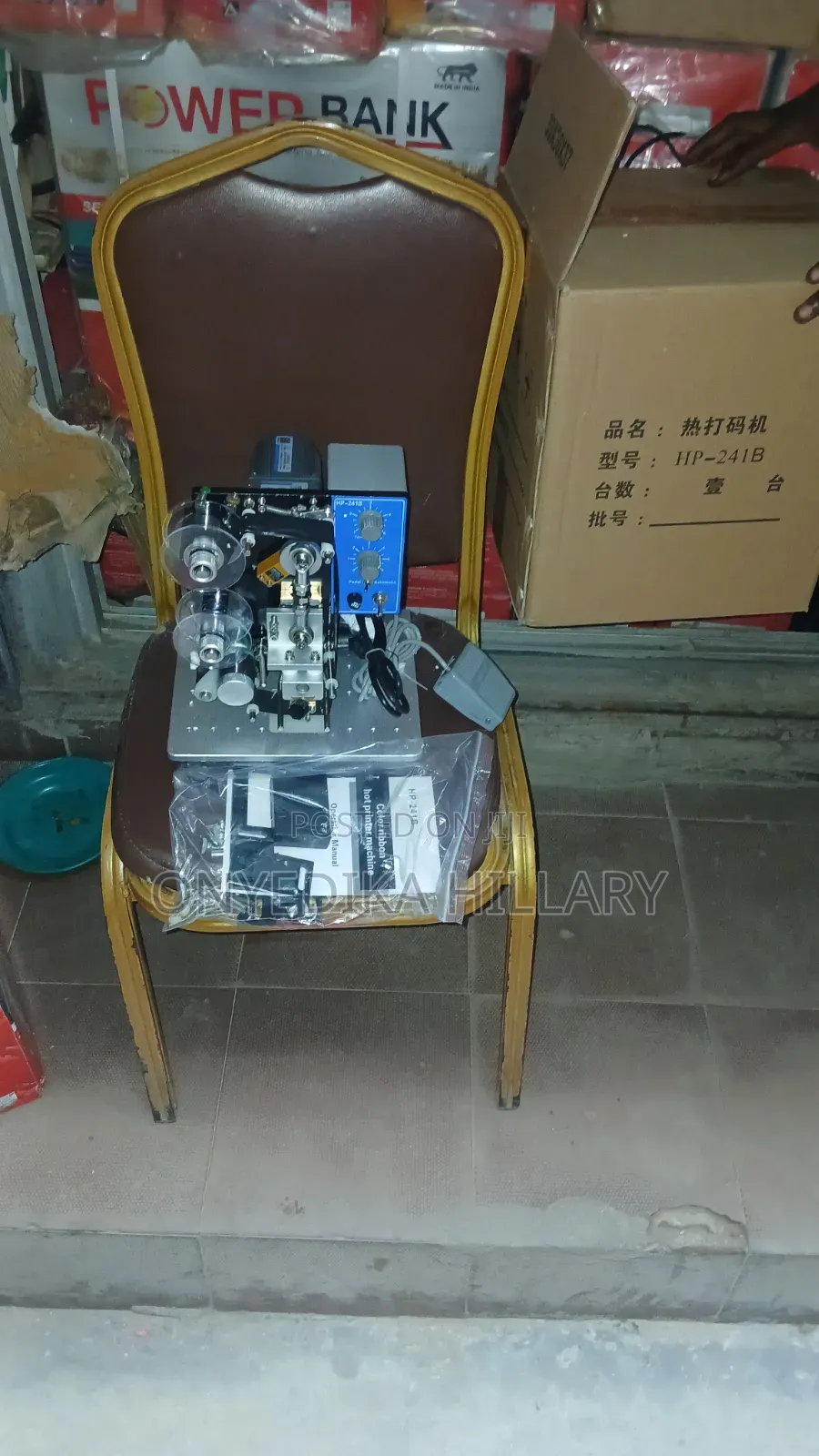 Semi Automatic Coding Machine