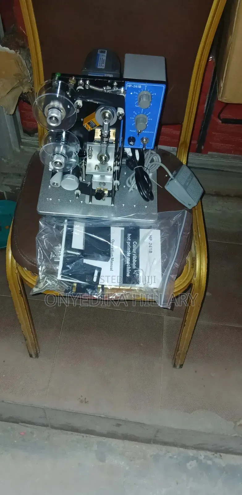 Semi Automatic Coding Machine