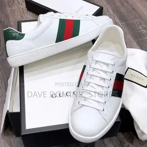 Gucci Ace Leather Sneaker in Different Designs (Highest Quality)