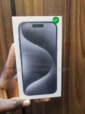New Apple iPhone 15 Pro 256 GB Black