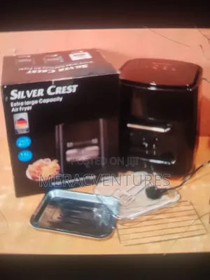 2400watt 15l Silver Air Fryer 3 Plug