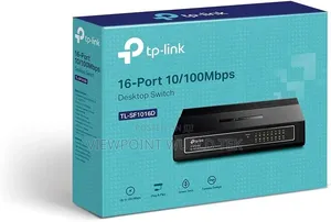 TP-Link TL-SF1016D 16-Port 10/100Mbps Desktop Switch Box