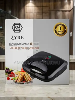 Zyre 2face Sandwich Maker Toaster