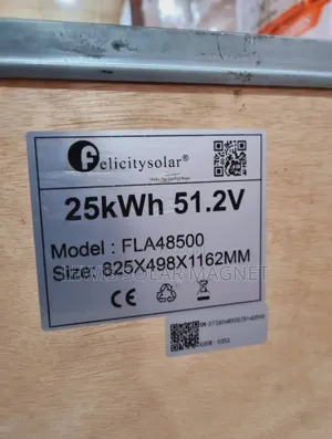 25kwh 500Ah 51.2v Felicity Lithium Ion Solar Battery FLA Model