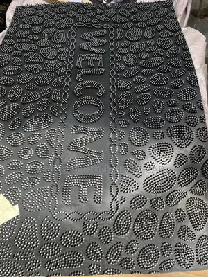 Flexible Rubber Footmat