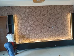 Professional Wallpaper Installation and Painting in Lekki