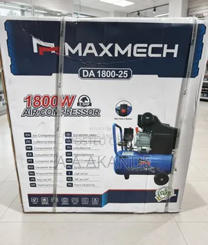 Maxmech Da 1800-25 Air Compressor - 1800w / 2.5hp / 25l