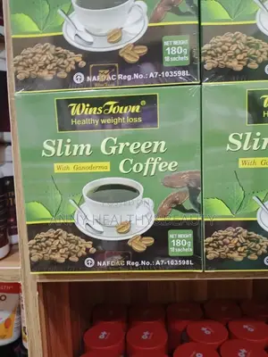 Winstown Slim Green Coffee With Ganoderma - Healthy Weight Loss -L
