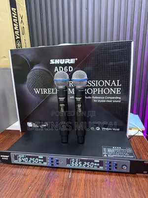 Professional Shure Wireless Microphone AD6D