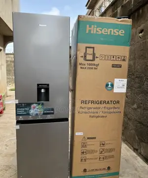 Hisense Refrigerator Rd-35dcb With Water Dispenser Double Door 264L