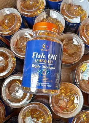 Duozi Fish Oil Omega 3 Triple Strength Dietary Supplement