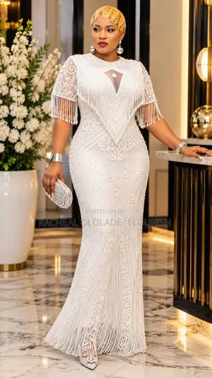Quality Women Turkey White Gown
