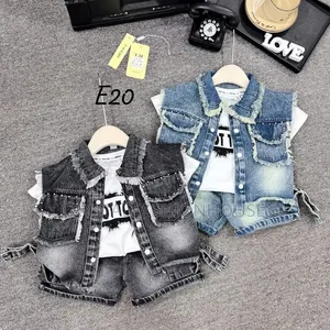 Kids Denim 3pcs Set for Boys. 1year to 5yrs