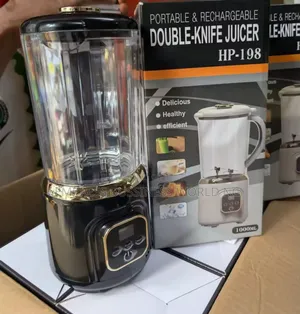 Double Knife Rechargeable Juicer