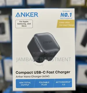 Anker Nano 45W USB C Charger - GaN Fast Charger