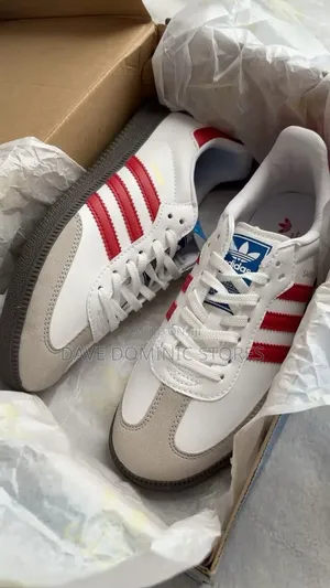 Original Adidas Samba OG Putty Grey Maroon Available