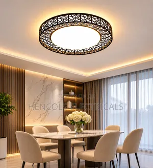 Modern Geometric LED Flush Mount Ceiling Light