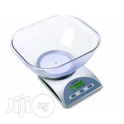 Digital Kitchen Scale With Bowl
