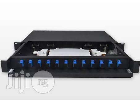 12-Port Rack Mountable Fibre Optic Panel Sc