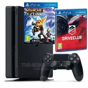 PS4 Slim 500GB + Drive Club + Ratchet & Clank CD Bundle