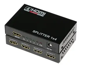 4 Port HDMI Splitterhds-2104a HDMI Splitter 4 Port