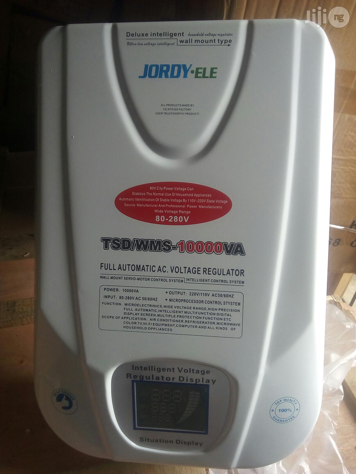 10kva Servo Central Stabilizer Wall Mount Input:80v-280v