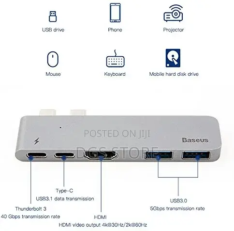 Baseus Type C Hub