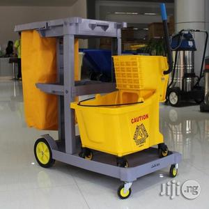 Hotel Housekeeping Push Grass Cloth C With 20lmopping Bucket