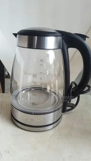 Blue Illumination Glass Electric Kettle Boiler