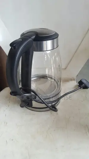 Blue Illumination Glass Electric Kettle Boiler