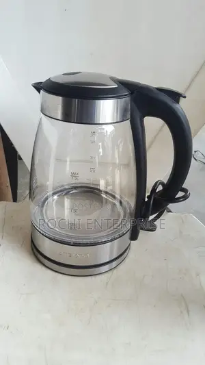 Blue Illumination Glass Electric Kettle Boiler