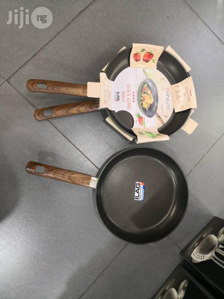 Marble Dai Cast Alluminum Frying Pan.Single Size Big