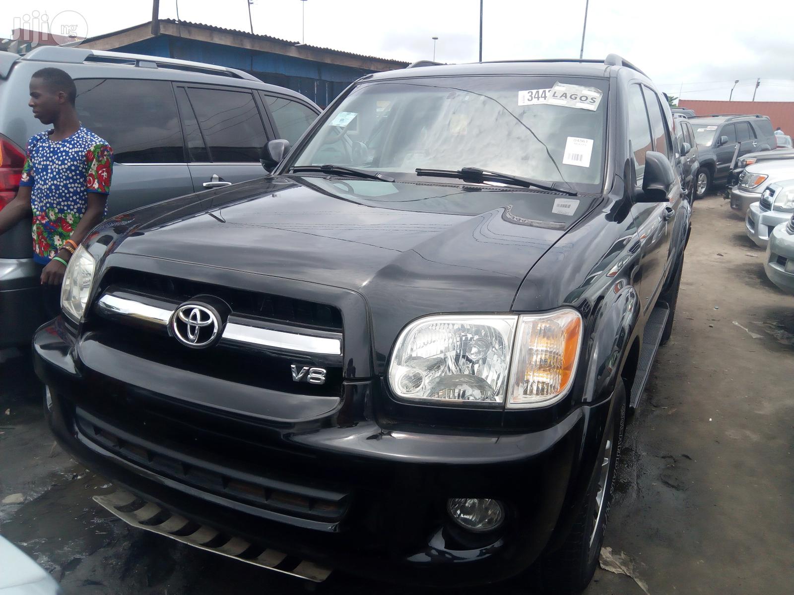 Toyota Sequoia 2007 Black