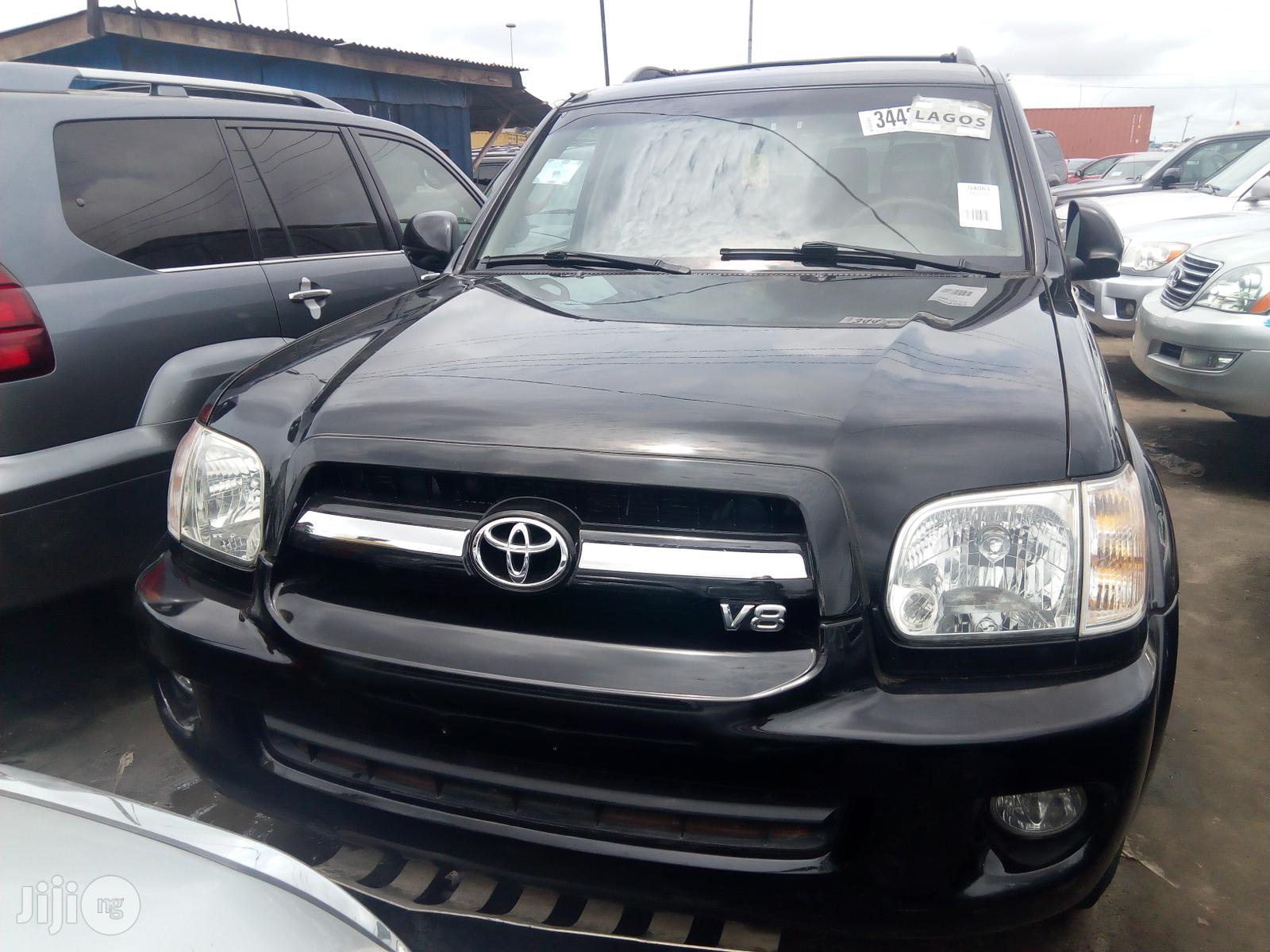 Toyota Sequoia 2007 Black