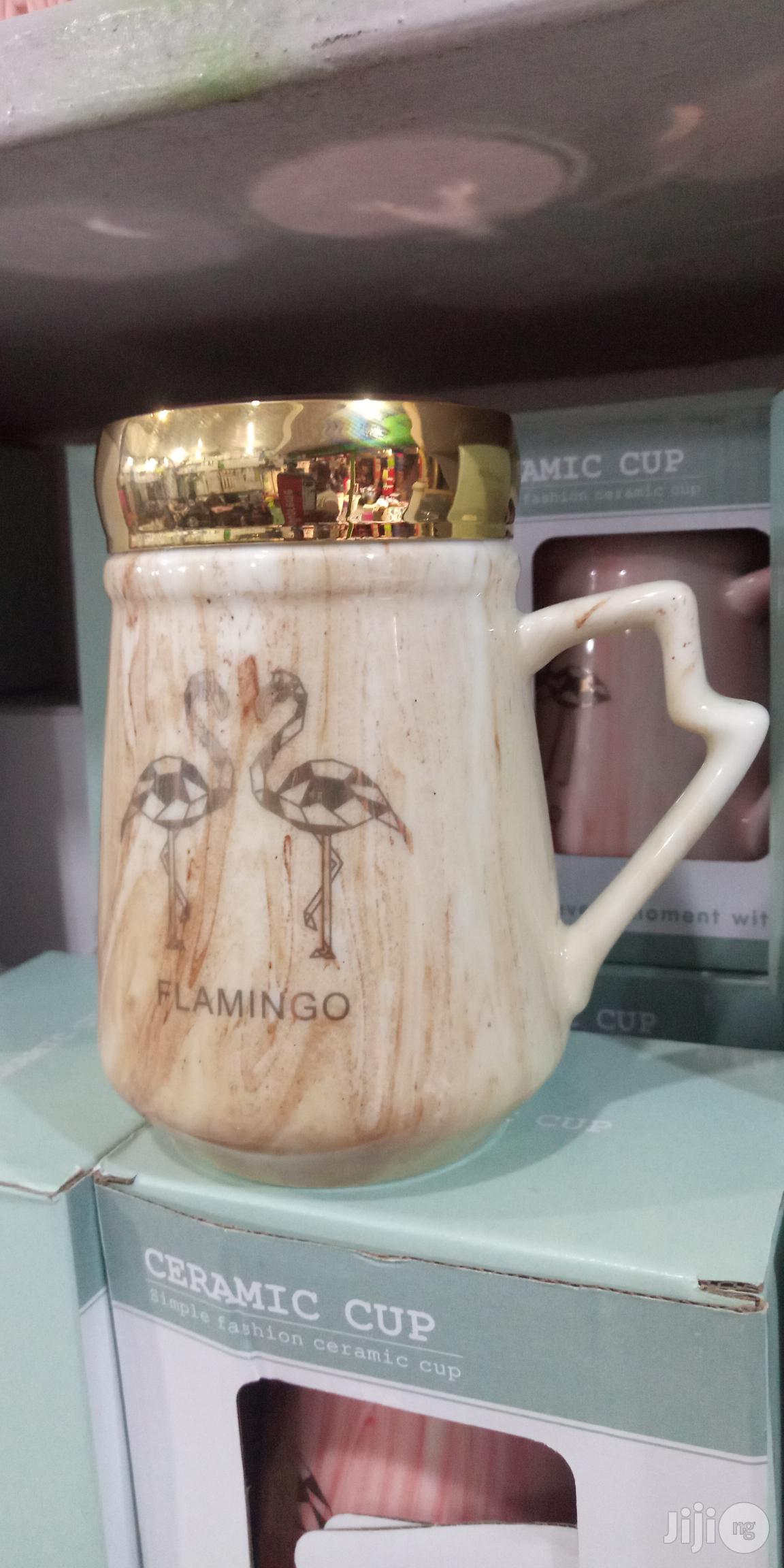 Ceramic Insulacted Solar Gift Mug.