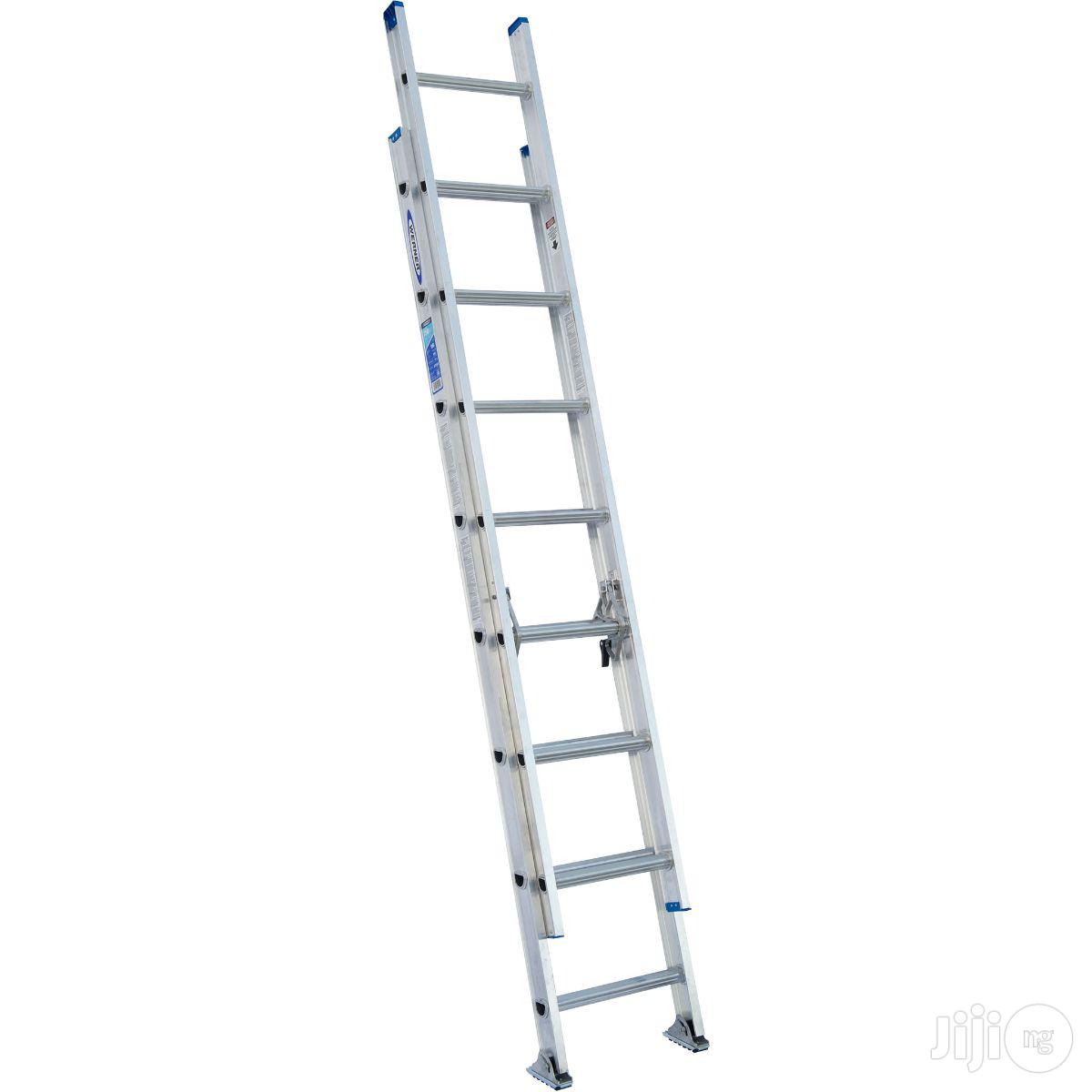 2 Section Extension Aluminium Ladder - 2x8