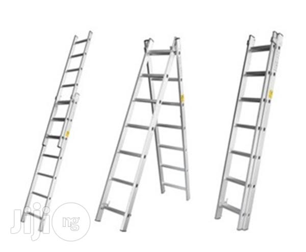2 Section Extension Aluminium Ladder - 2x8