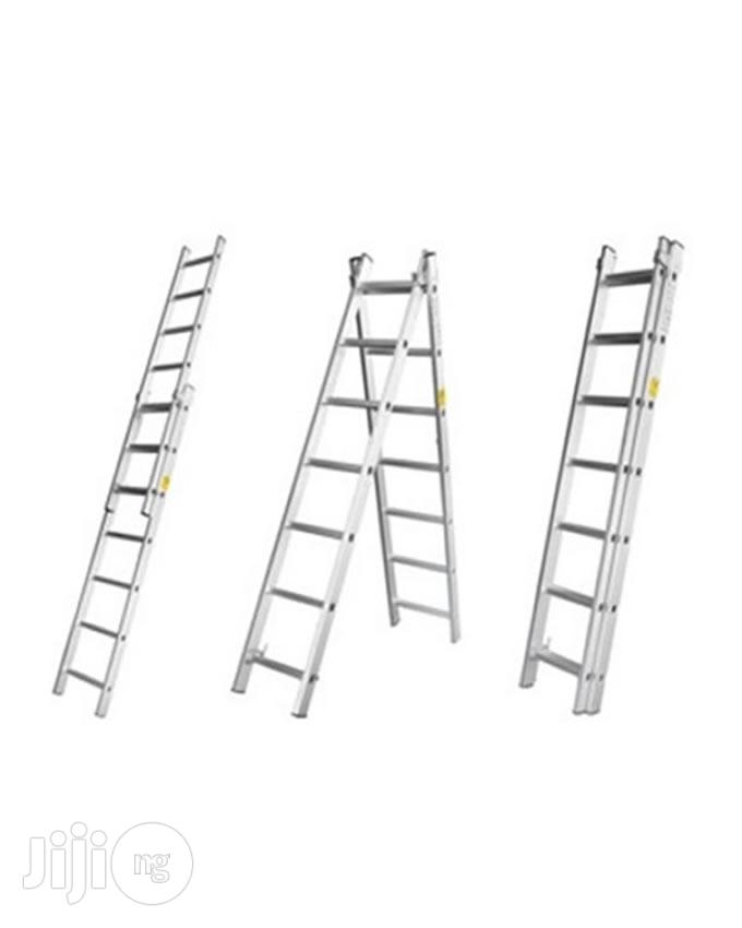 2 Section Extension Aluminium Ladder - 2x6
