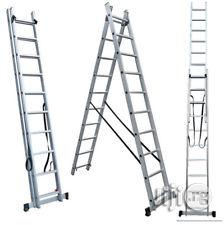 2 Section Extension Aluminium Ladder - 2x16