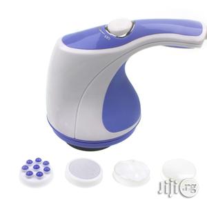 Full Relax Tone Spin Body Massager With 5 Headers Slimming Lose Weight
