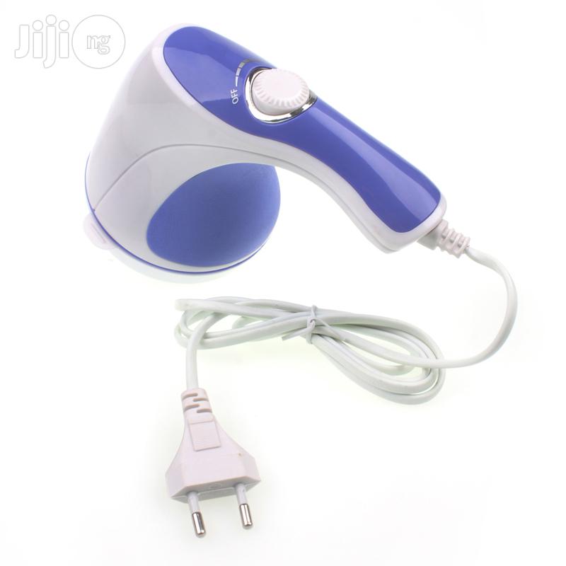 Full Relax Tone Spin Body Massager With 5 Headers Slimming Lose Weight