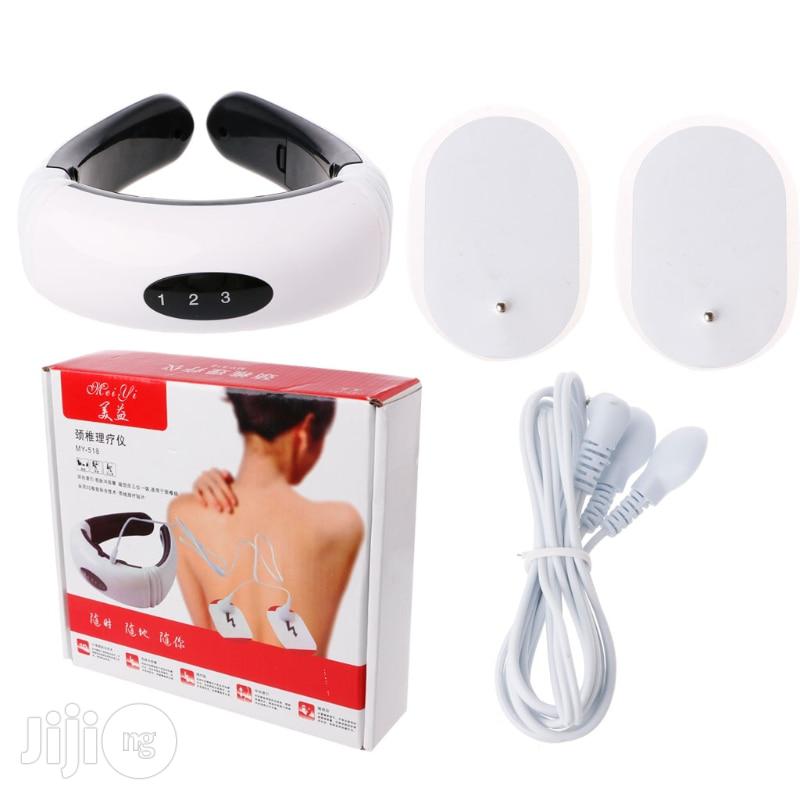 Electric Pulse Back and Neck Massager Infrared Heating Relief Tool